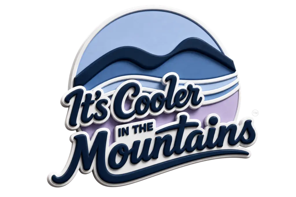 It's Cooler in the Mountains 3-D logo