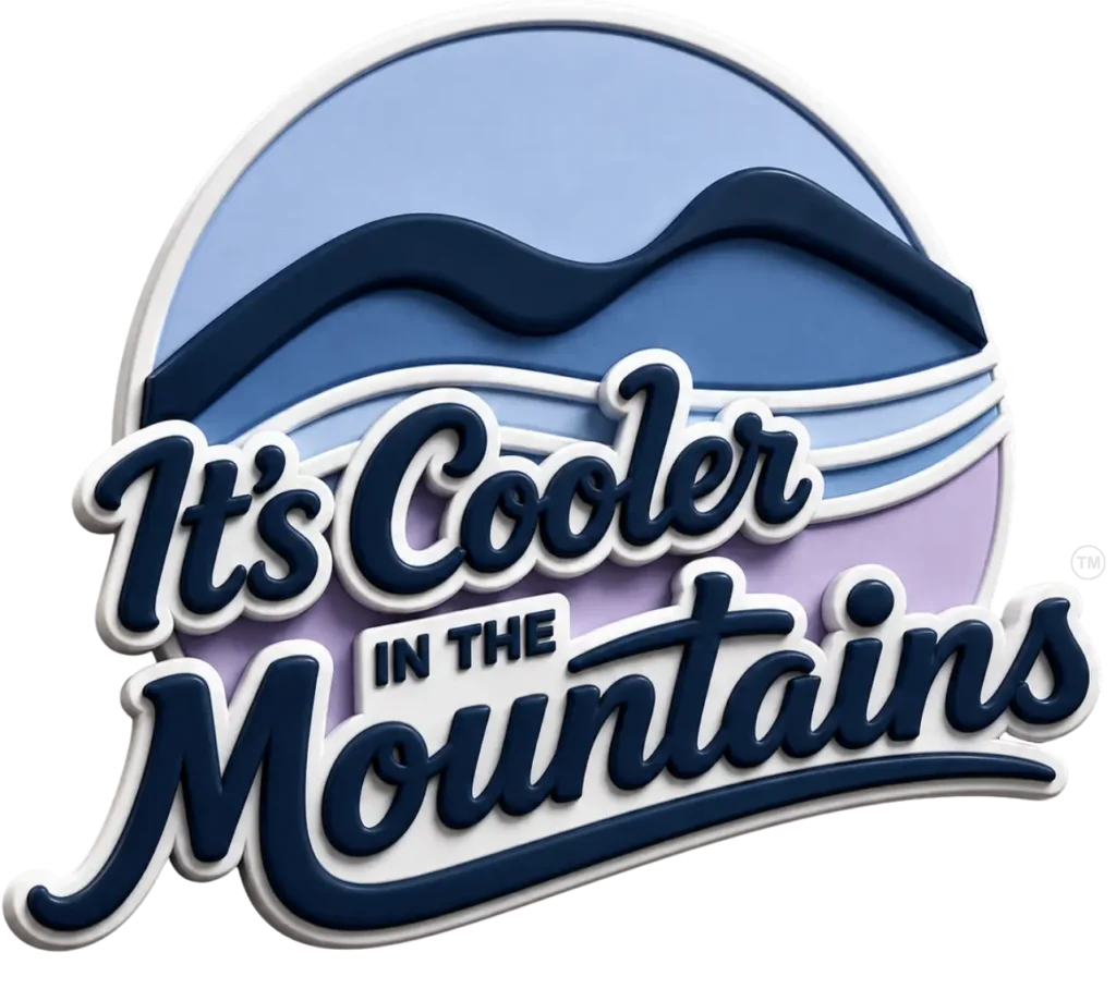 It's Cooler in the Mountains 3-D logo